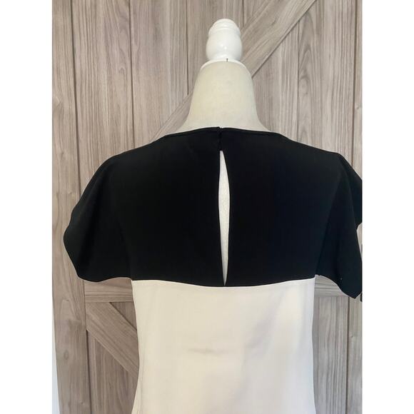 Tibi analog, print aline silk, easy dress size 4 - Picture 9 of 11